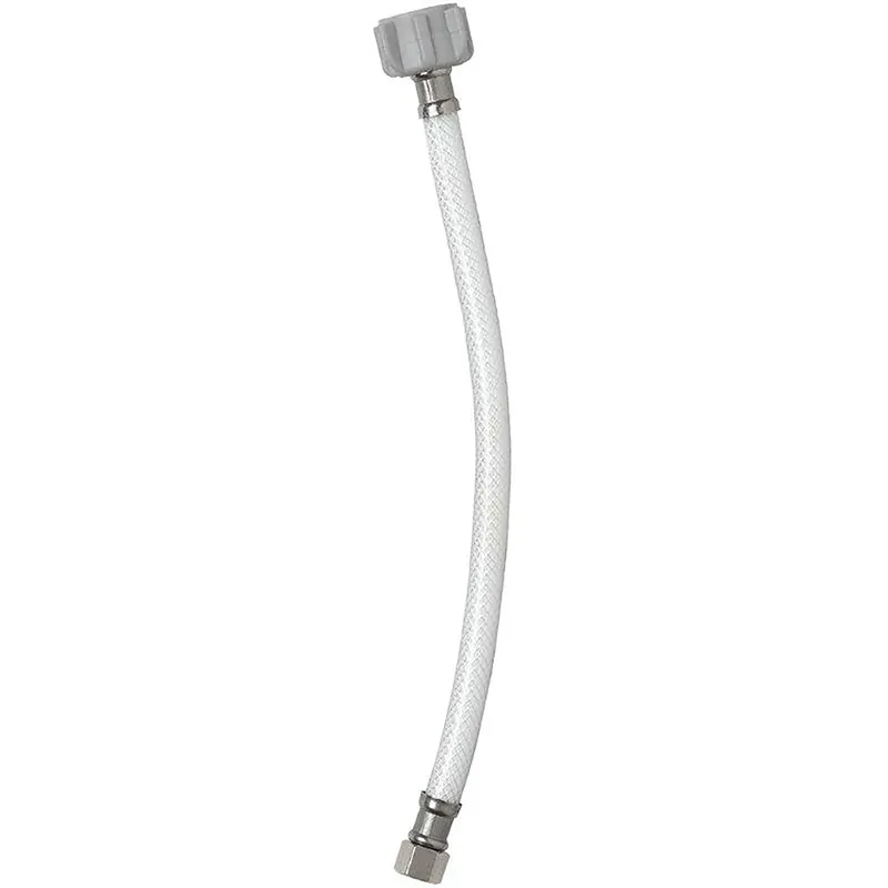 3/8 In. Compression X 7/8 In. Dia. Ballcock 9 In. Pvc Toilet Supply Line