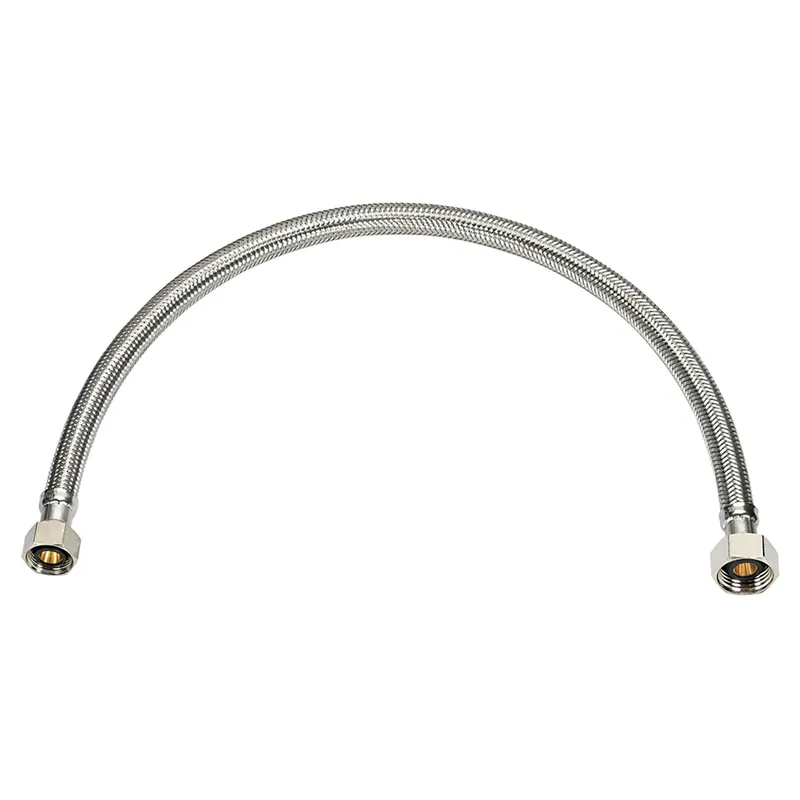3/8 In. Compression X 1/2 In. Diameter Fip 60 In. Stainless Steel Supply Line