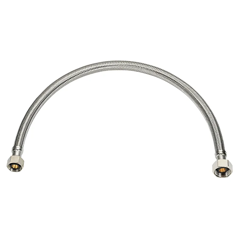 3/8 In. Compression X 1/2 In. Diameter Fip 72 In. Stainless Steel Supply Line