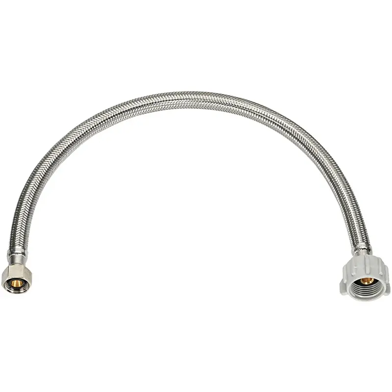 1/2 In. X 7/8 In. X 20 In. Braided Stainless Steel Toilet Supply Line