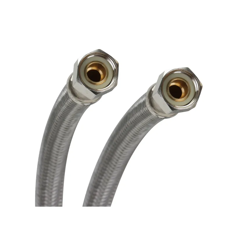 3/8 In. X 3/8 In. X 60 In. L Stainless Steel Dishwasher Connector