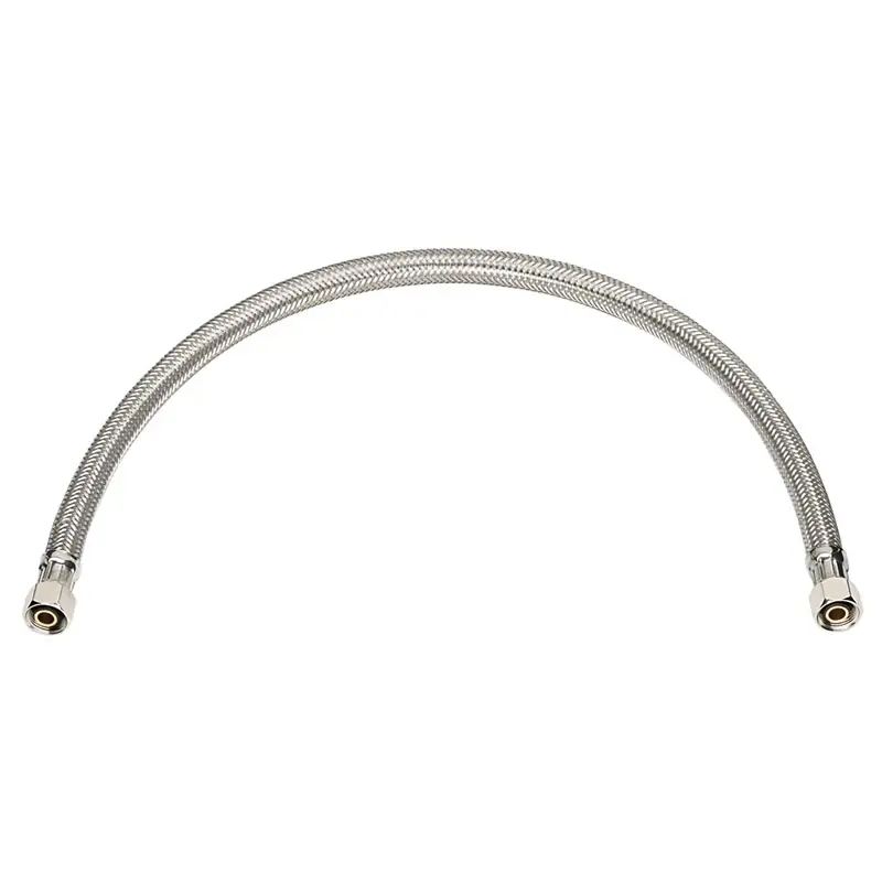 3/8 In. Compression X 3/8 In. Dia. Stainless Steel 6 In. Supply Line