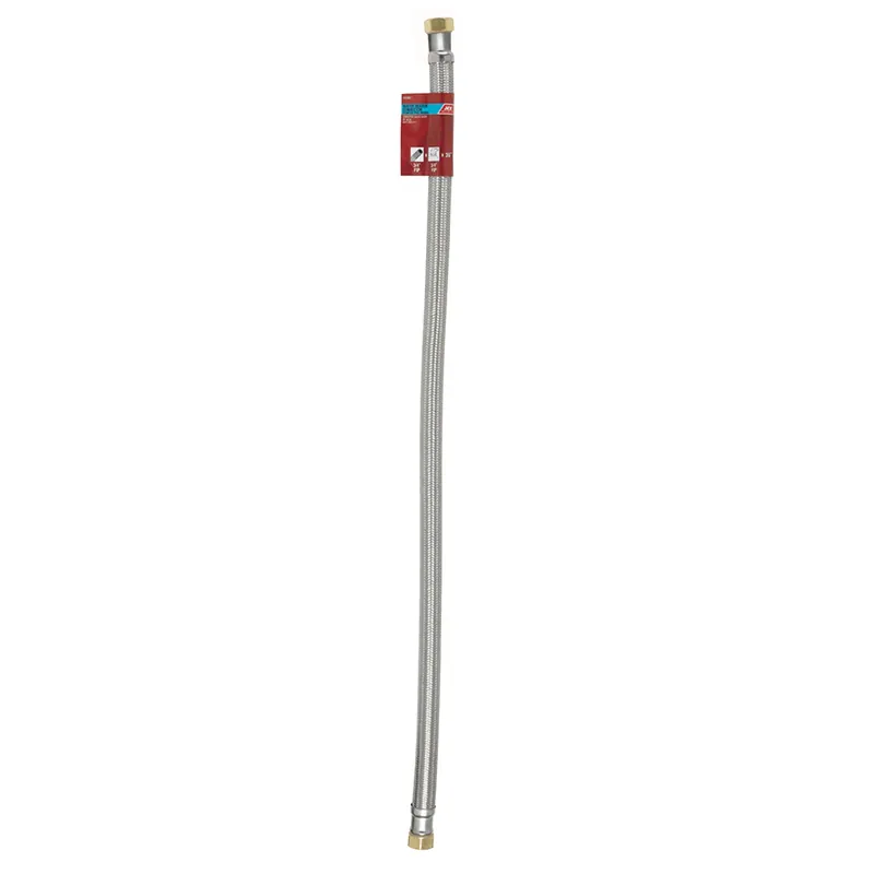 Ace 3/4 In. Fip X 3/4 In. Dia. Fip 36 In. Braided Stainless Steel Water Heater Supply Line