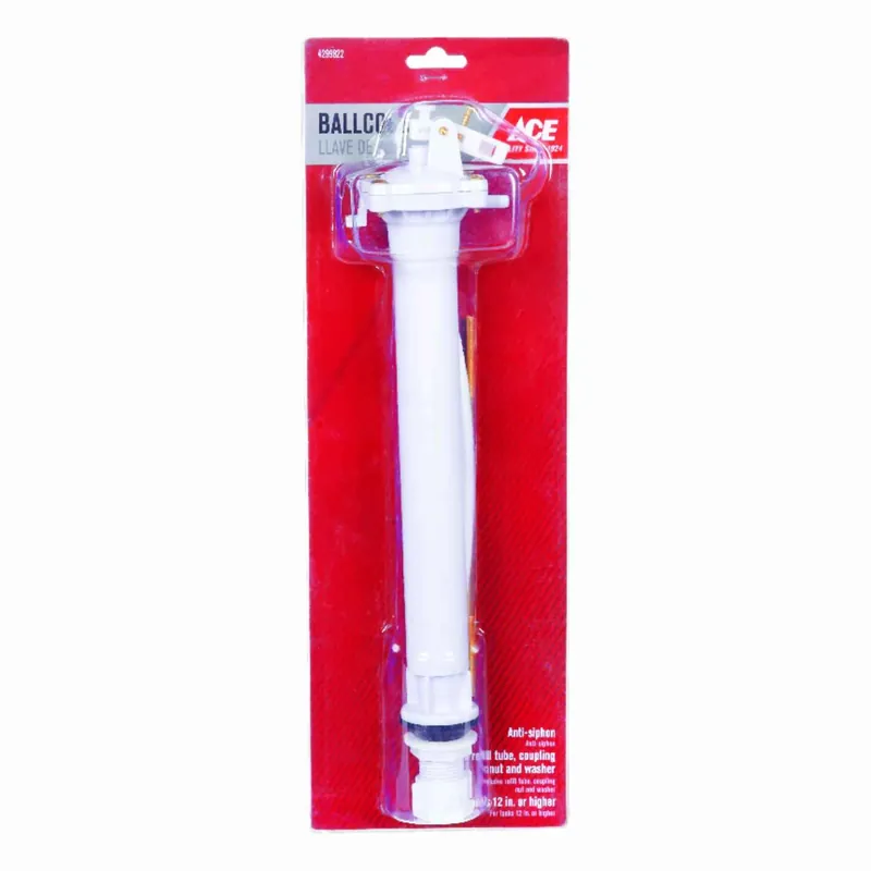 Anti-siphon Ballcock Plastic For Universal Toilet Tanks 12in Or Higher