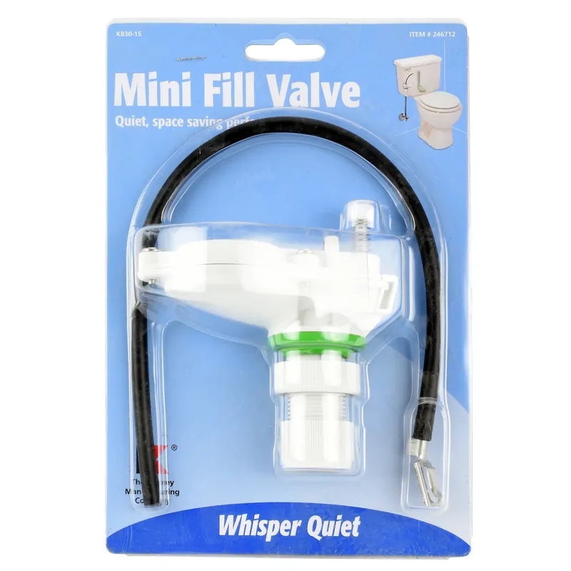 K830-15 Plastic Toilet Tank Fill Valve With Anti-siphon Design