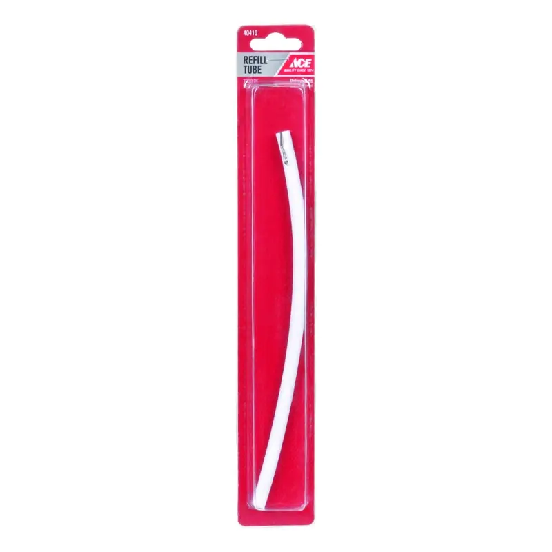 Toilet Tank Refill Tube - Durable White Plastic - Model Ace835-12