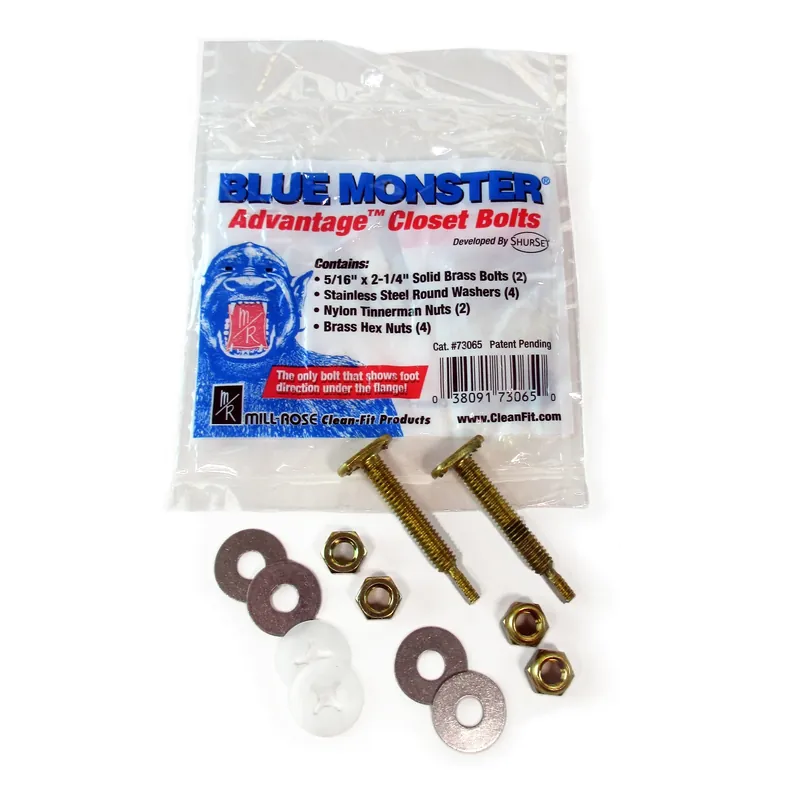5/16 In. X 2-1/4 In. Advantage Closet Bolt Kit
