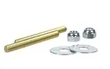 -portland Code Toilet Bolt Set 1/4" X 2-1/2" Brass