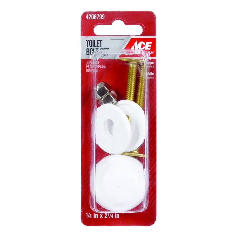 Toilet Bolt Set With Durable Brass And Plastic Components - Model Ace835-173