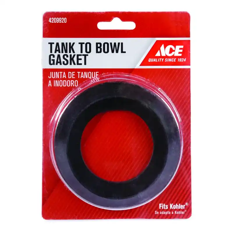 Tank To Bowl Gasket For Kohler Toilets - Model Ace835-54 - Black Rubber
