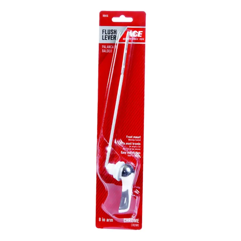 Universal Toilet Tank Lever Chrome Plated Plastic Handle - Model Ace835-6