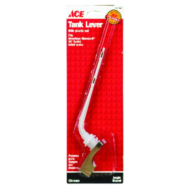 Flush Lever Chrome Plated Plastic For American Standard Toilets - Model Ace835-77