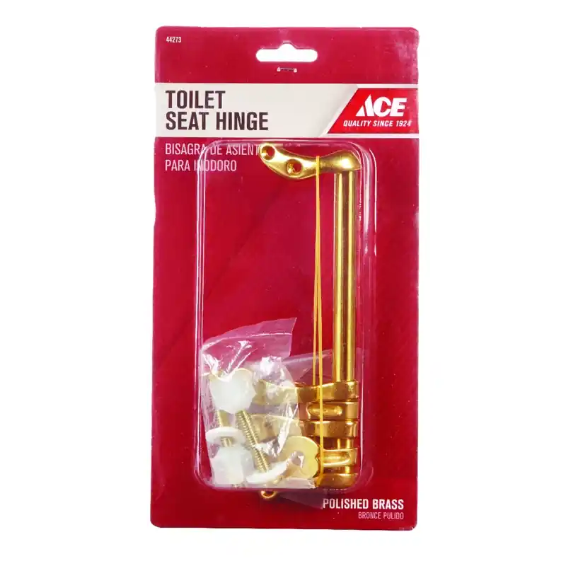 Brass Toilet Seat Hinge With Rust Proof Hardware - Model Ace837-36