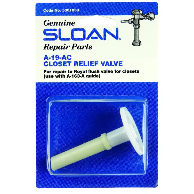 Closet Relief Valve Repair Kit - Model 5301058 - White Plastic