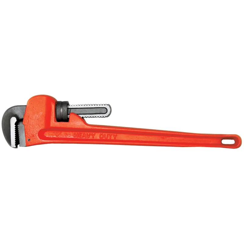 2-1/8 In. Pipe Wrench 18 In. L Orange Iron 1 Pc