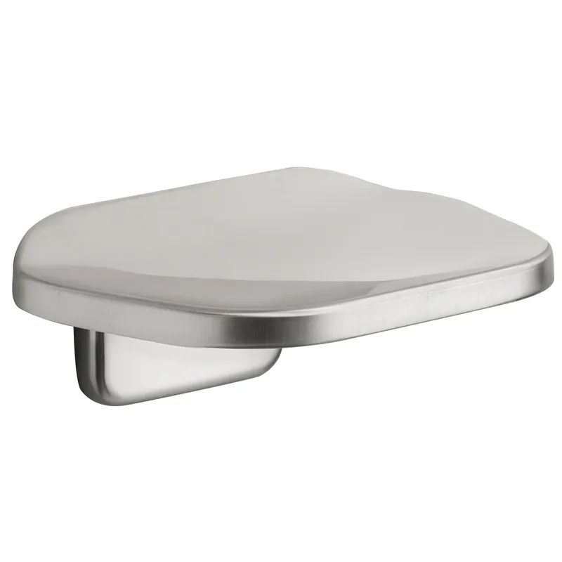 Brushed Nickel Die Cast Zinc Soap Dish - Model 297-0904ob