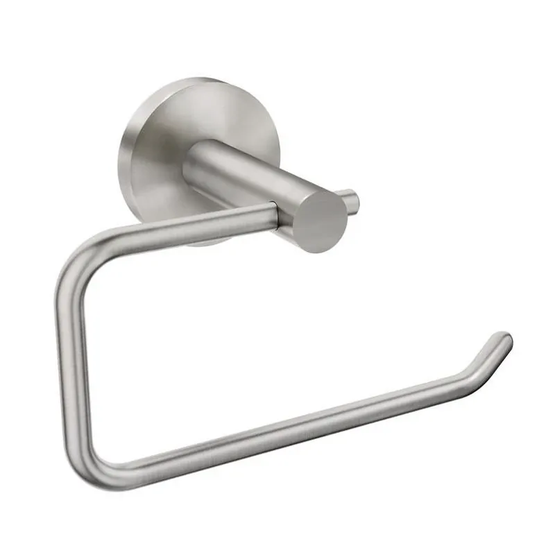 Moen Arlys Brushed Nickel Wall‑Mount Toilet Paper Holder – Modern Silver Finish