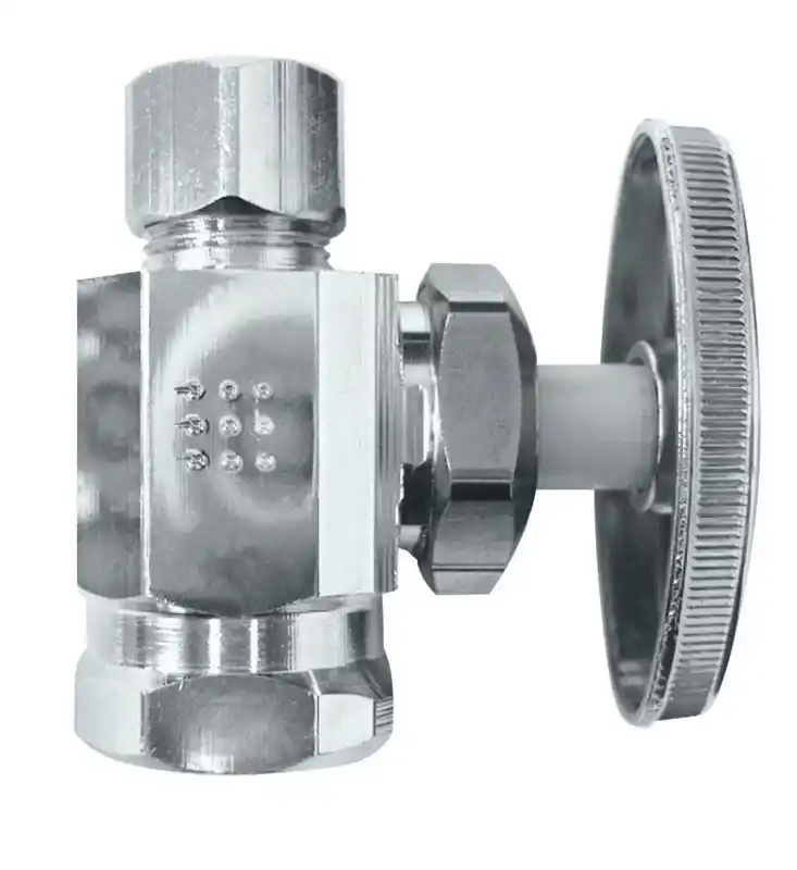 3/8 In. Fpt X 3/8 In. Brass Shut-off Valve - Durable And Reliable