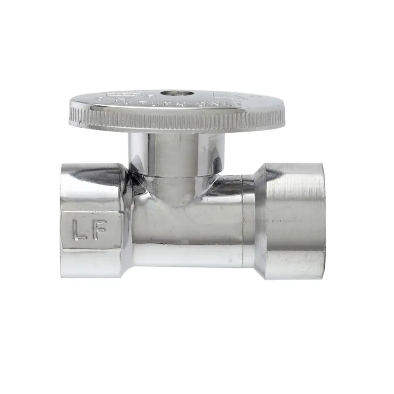 1/2 In. Fip X 1/2 In. Brass Shut-off Valve - Lead Free