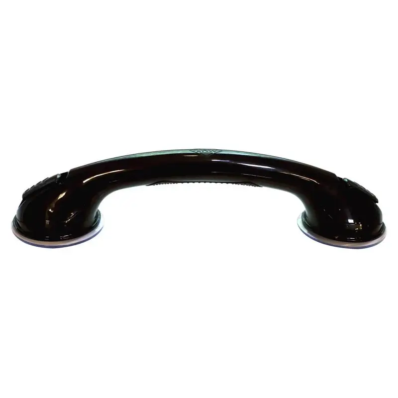 Safe-er-grip 16 Inch Polished Plastic Grab Bar, Black