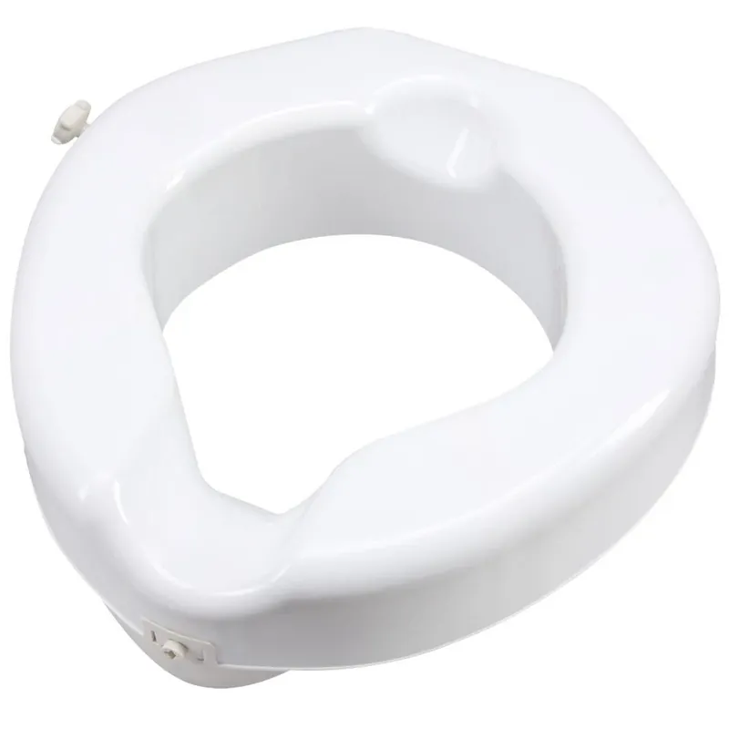 Raised Toilet Seat, Safety Lock
