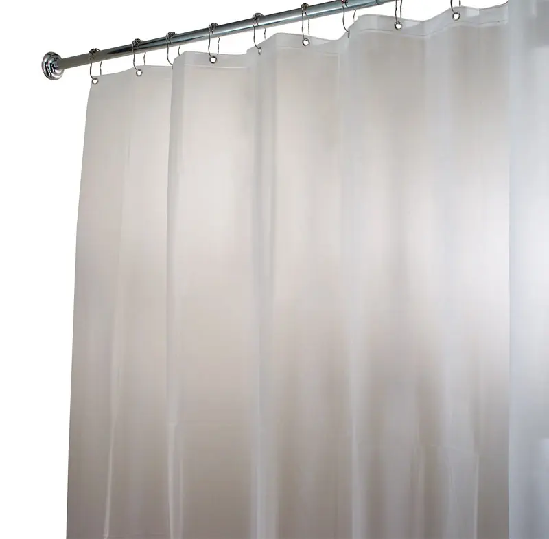 72 In. H X 84 In. W Frosted Eva Shower Curtain Liner