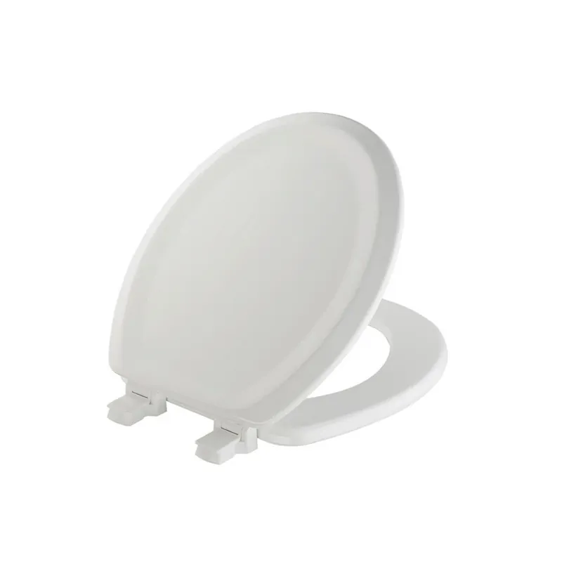 Round Closed Front Toilet Seat 25ec 000 In White With Lift-off Hinges