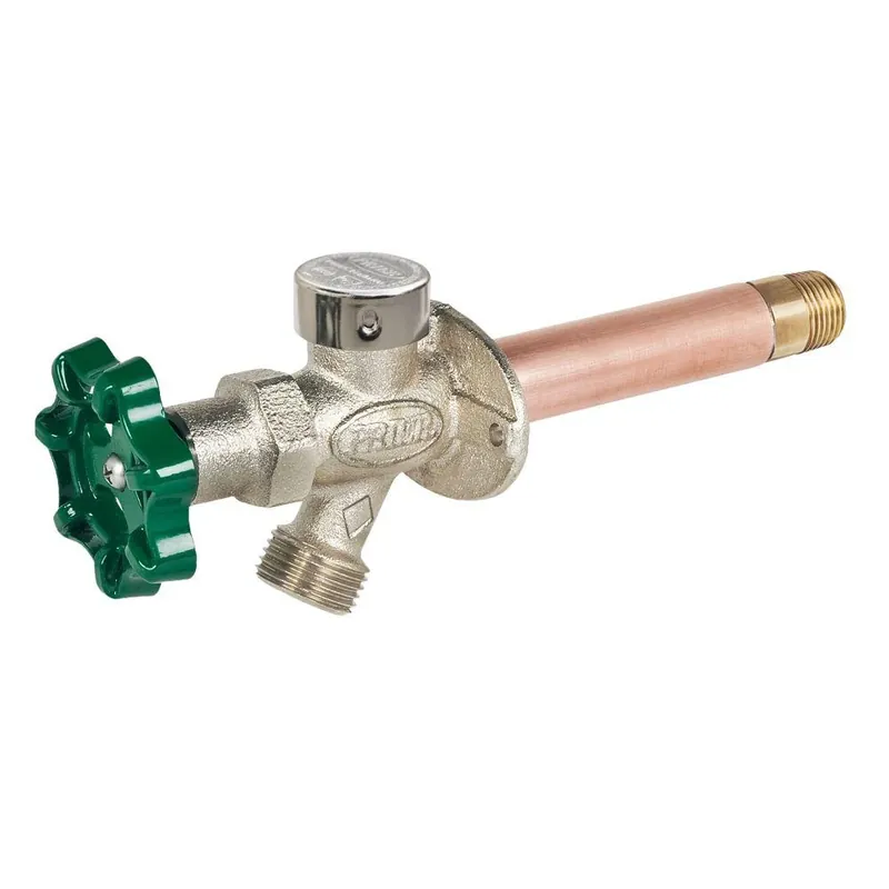 1/2 In. X 12 In. Brass Mpt X Swt Heavy Duty Frost Free Anti-siphon Outdoor Faucet Hydrant