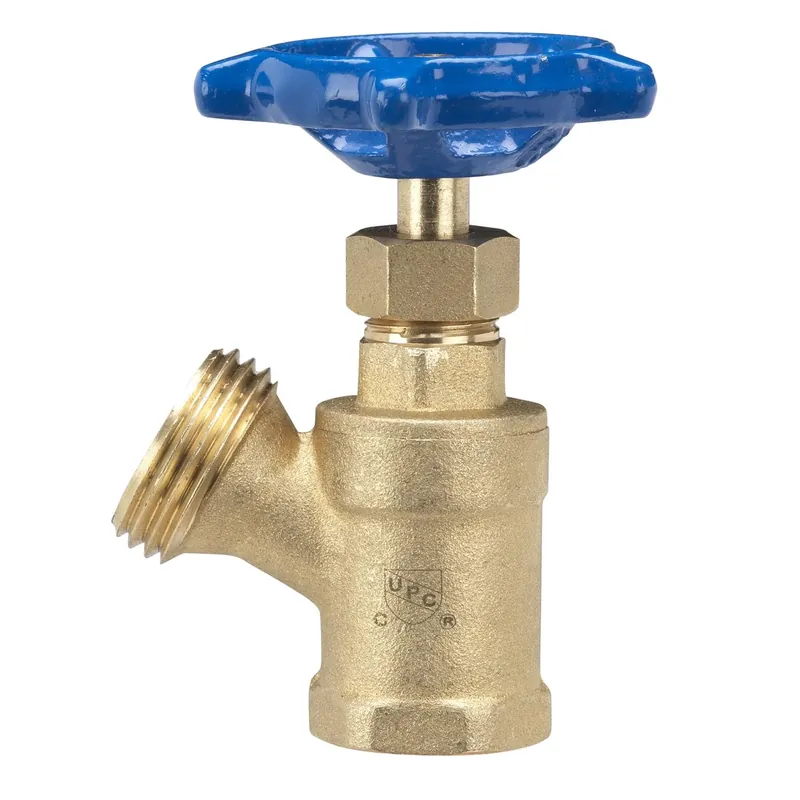 Homewerks 1/2 In. X 3/4 In. FIP X MHT Brass Boiler Drain Valve