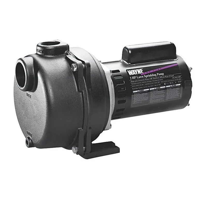 Wls200 2 Hp Cast Iron High Volume Lawn Sprinkler Pump 4200 Gph
