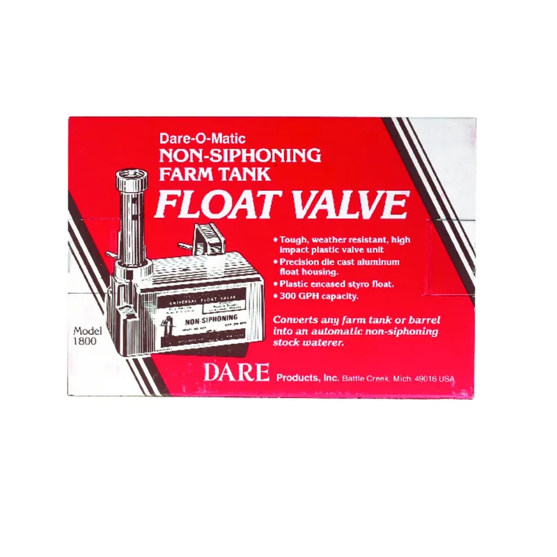 1800 Aluminum Non-siphoning Farm Tank Float Valve 300 Gph