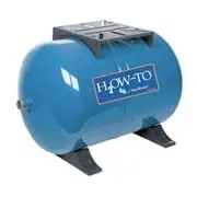 Ht14hb 14-gallon Horizontal Pressure Well Tank - Blue