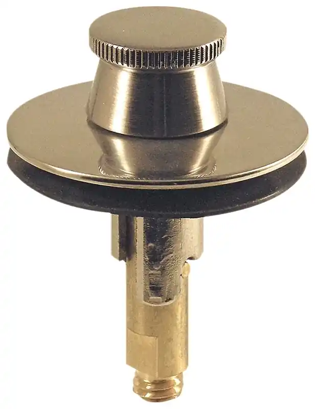 Lift And Turn Drain Stopper, PVD Brushed Nickel