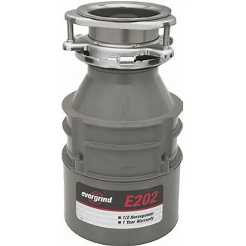 1/2 Hp Continuous Feed Garbage Disposer With 1 Year Warranty