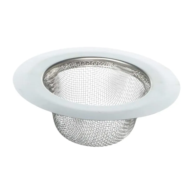Ace 4-1/2 Inch Stainless Steel Kitchen Sink Strainer Silver/white