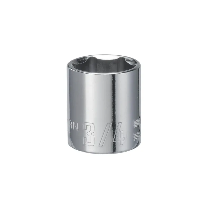 Craftsman 3/4 In. X 3/8 In. Drive Sae 6 Point Standard Shallow Socket 1 Pc