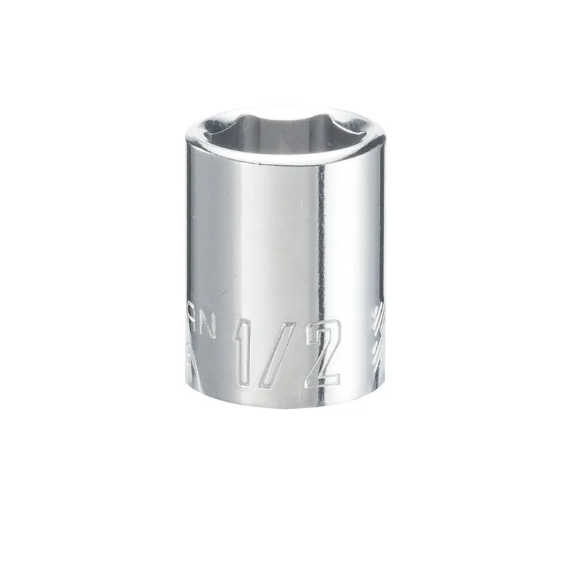 Craftsman 1/2 In. X 3/8 In. Drive Sae 6 Point Standard Shallow Socket 1 Pc