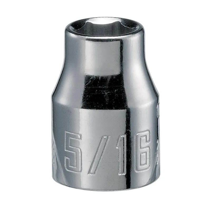 Craftsman 5/16 Inch X 3/8 Inch Drive Sae 6 Point Standard Shallow Socket 1 Piece