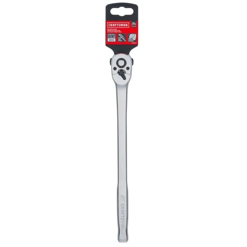 Craftsman 3/8" Metric Pear‑Head Ratchet – Long Handle, 72‑Tooth Precision Tool
