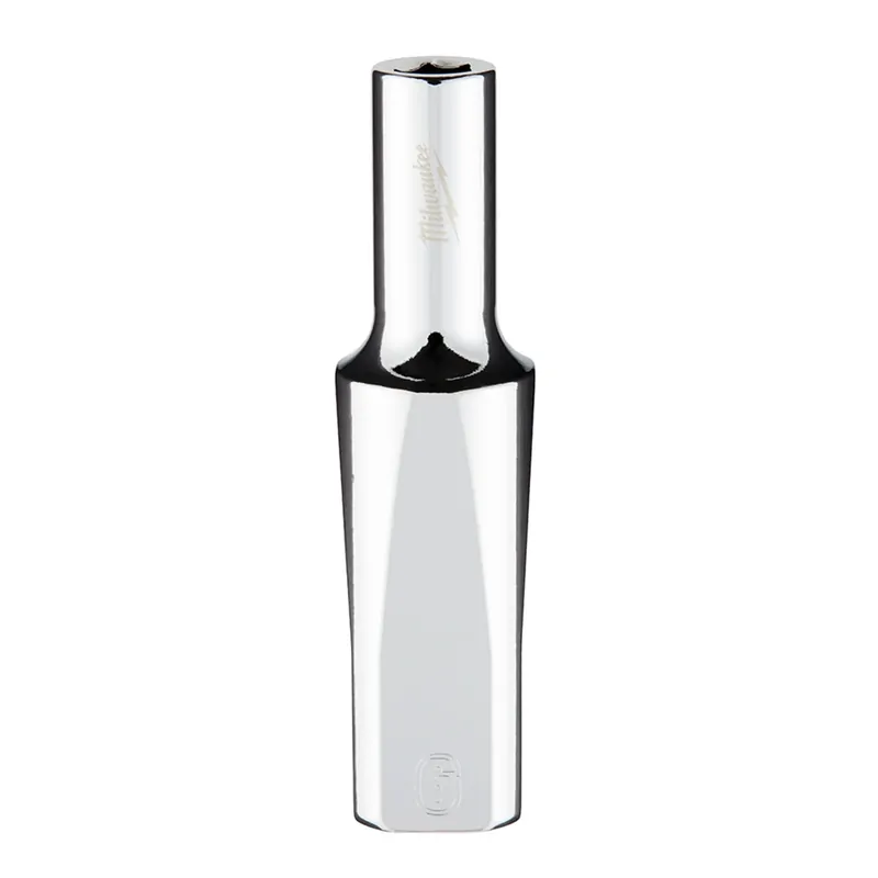 3/8 In. Drive 6 Mm 6-point Deep Metric Socket With Four Flat Sides