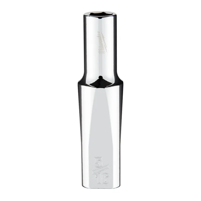 3/8 In. Drive 5/16 In. 6-point Deep Socket With Four Flat Sides