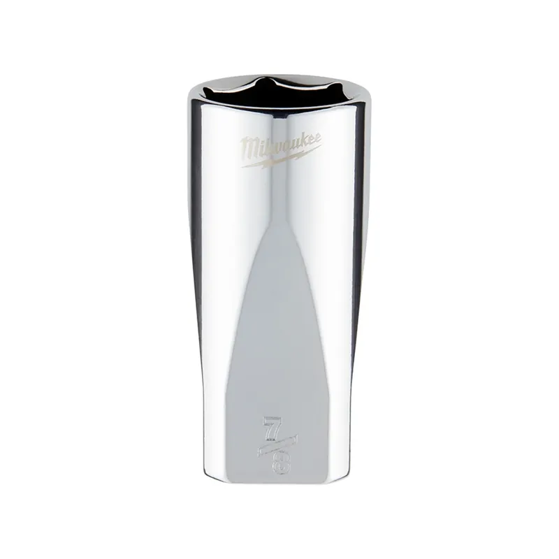 3/8 In. Drive 7/8 In. 6-point Deep Socket With Four Flat Sides