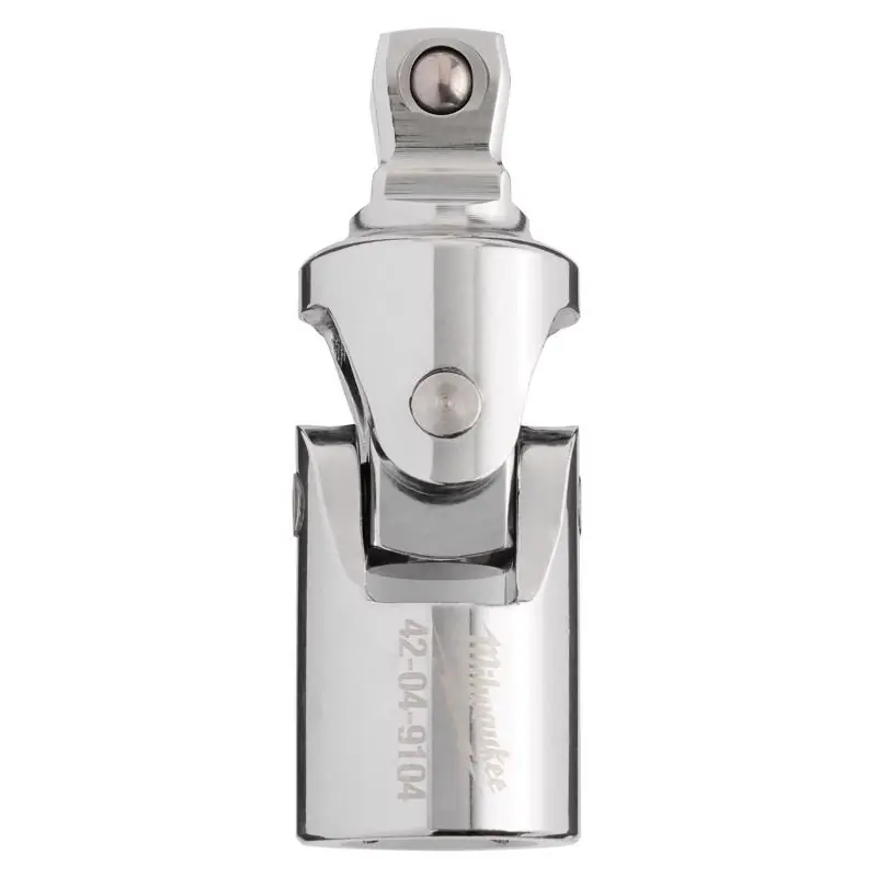 Milwaukee 1/2 Inch Drive Sae Universal Joint Chrome-plated Steel