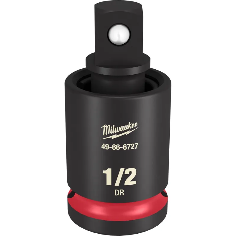 Milwaukee SHOCKWAVE 1/2 In. Drive SAE 6 Point Impact Universal Joint 1 Pc