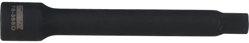 Impact Socket Extension, Black Oxide, 6 In., 1/2 In. Drive