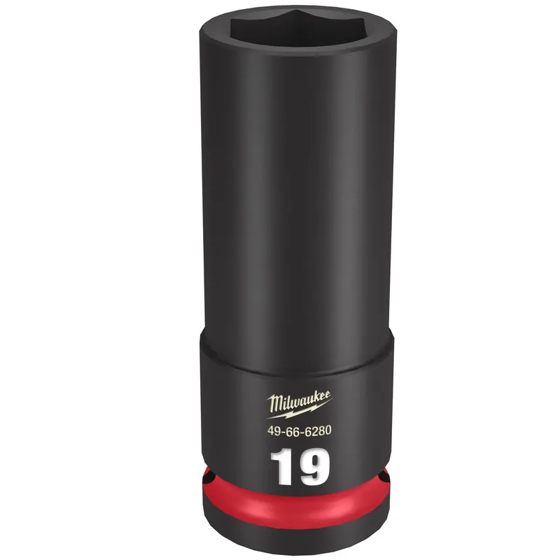 Shockwave 19 Mm X 1/2 In. Drive Deep Impact Socket 6 Point