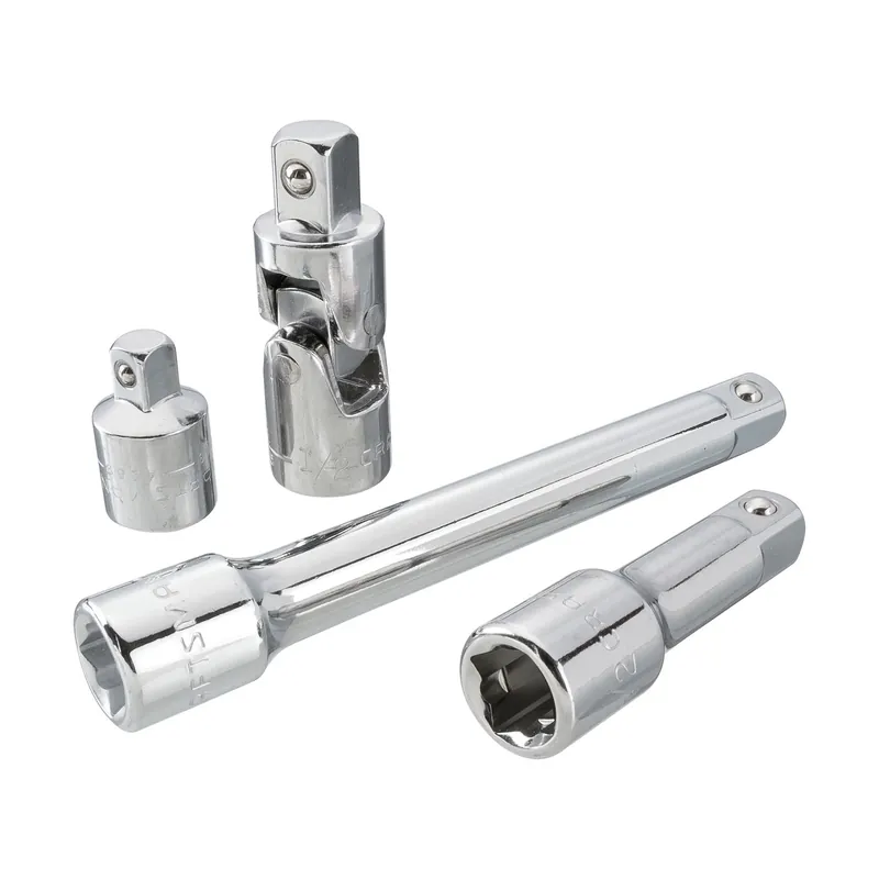 1/2 Inch Drive Metric And Sae Socket Accessory Set - 4 Piece