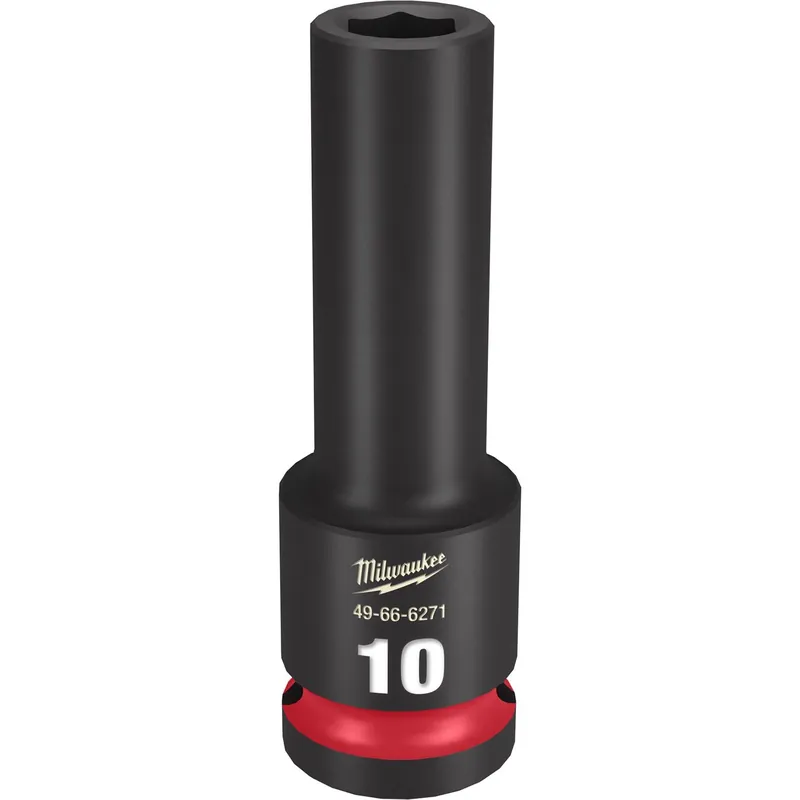 Shockwave 10 Mm X 1/2 In. Drive Deep 6 Point Impact Socket
