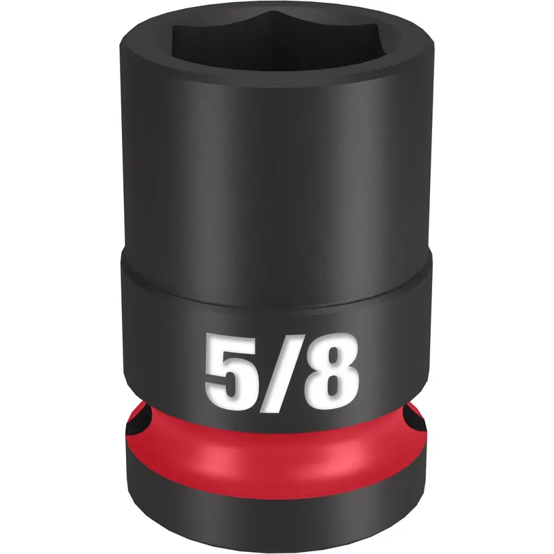 Milwaukee Shockwave 5/8 In. X 1/2 In. Drive SAE 6 Point Standard Impact Socket 1 Pc