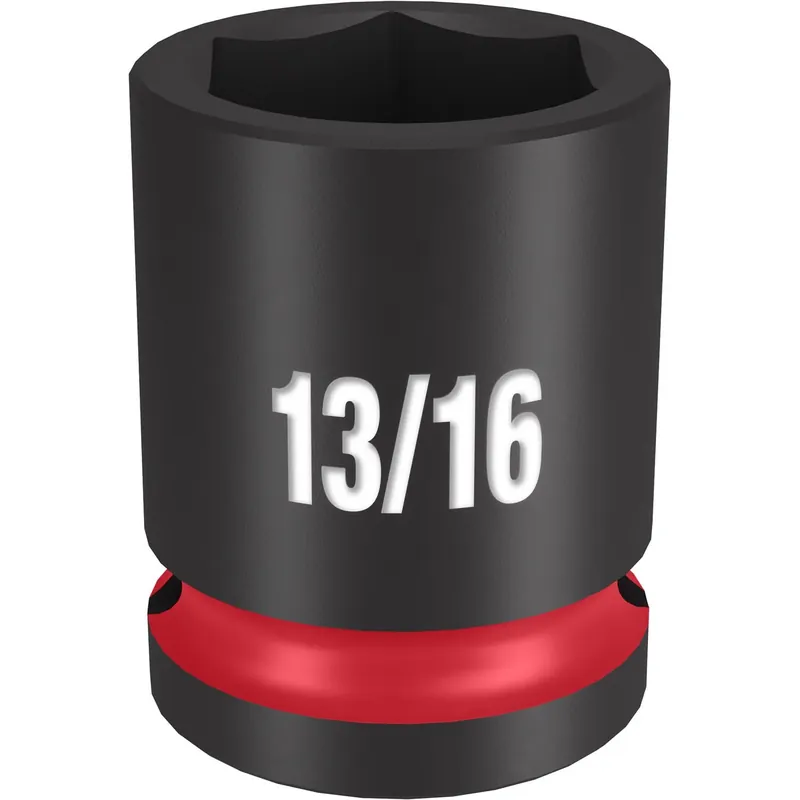 Shockwave 13/16 In. X 1/2 In. Drive Sae 6 Point Standard Impact Socket